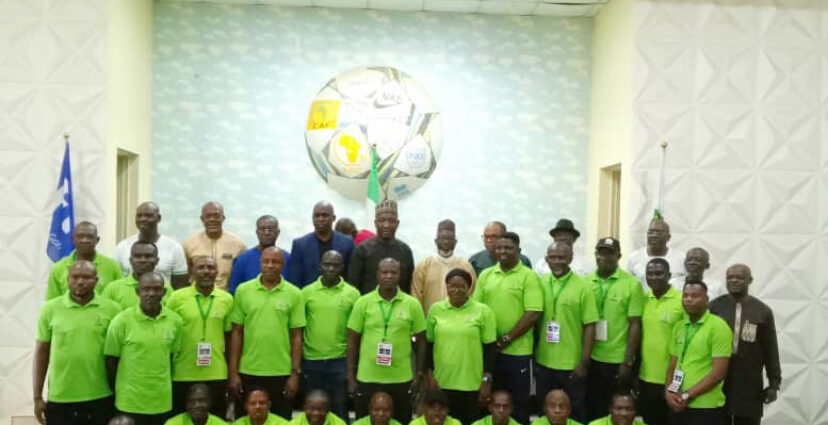 Breaking News:Gusau charges participants on application as NFF wraps up CAF B-License coaching course Breaking News:Gusau charges participants on application as NFF wraps up CAF B-License coaching course