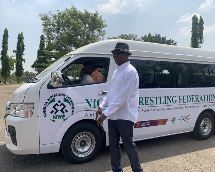 NWF President Donates Bus, Vows to Prioritise Athletes’ Welfare