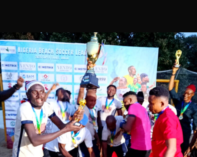 Anambra beach soccer warriors crowned 2025 NBSL champions