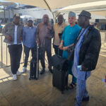 United Front: ANFASSC President, NFF President, NFF General Secretary and SSA to the President Arrive in Morocco for World Cup Qualifier Playoff
