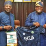 City FC Abuja chairman visits Nasarawa AG, presents jersey before NNL clash