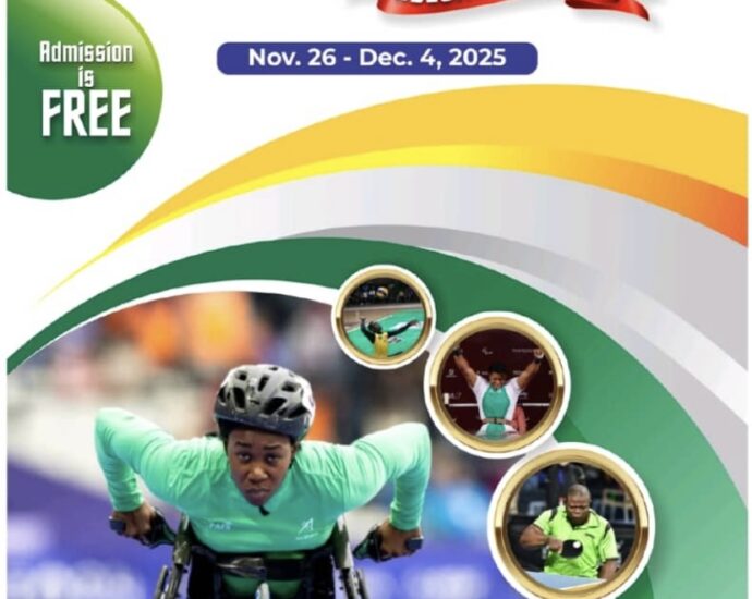 All is set for the Opening Ceremony of the 1st West Africa Para Games in Abeokuta on Friday