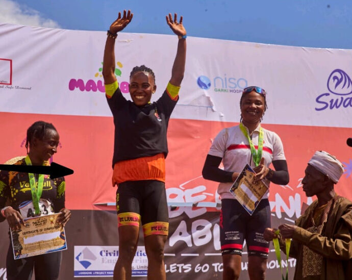 Fanam Rumum,Mary Sunday Shine as New Champions Emerge in Abuja Chaingang MTB Festival