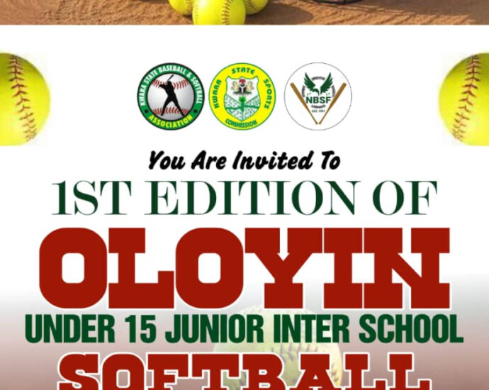 1st Oloyin U-15 Junior Inter-School Softball Championship Holds December 11 In Ilorin