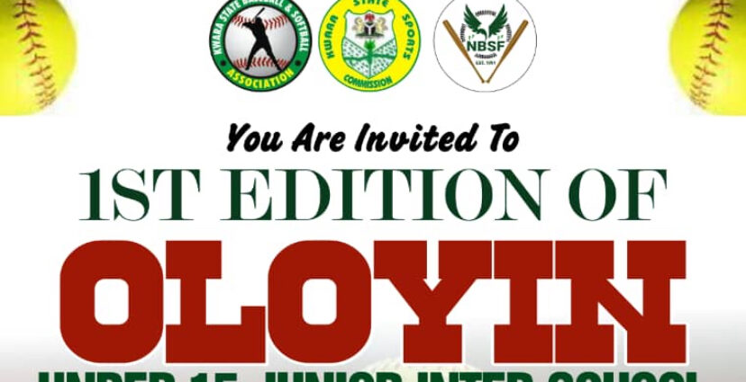 1st Oloyin U-15 Junior Inter-School Softball Championship Holds December 11 In Ilorin