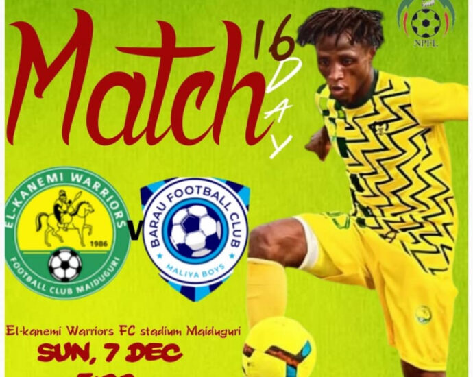 El-Kanemi Warriors FC Aim for Maximum Points Against Barau FC