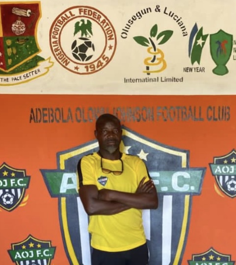 Official – Adebola Olowu Johnson Football Club welcome  new Head Coach, Lawal J. Wasiu