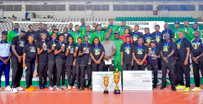 CNS Spikers, Nigeria Customs Service win 2025 CGC Volleyball Premier League
