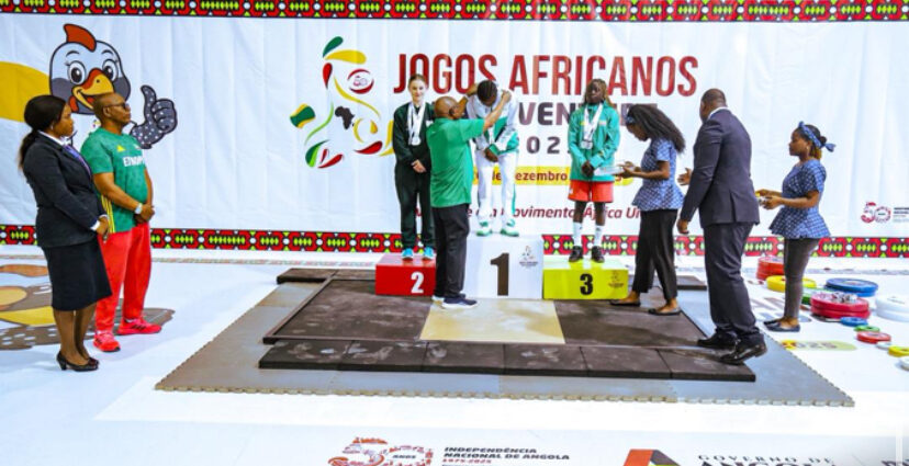 Golden Girl, Florence Olarioye Strikes Triple Gold in Weightlifting Golden Girl, Florence Olarioye Strikes Triple Gold in Weightlifting