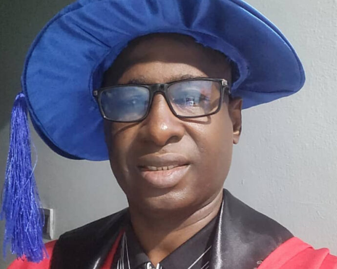 NLO COO bags honorary doctorate degree