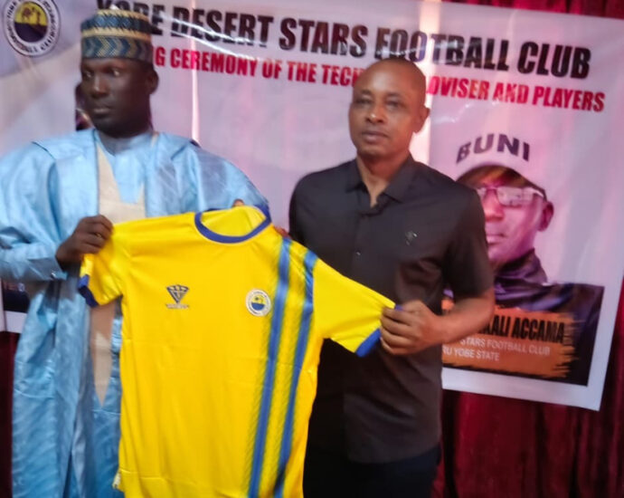 Yobe Desert Stars  Football Club Unveil Patrick Bassey as Technical Adviser