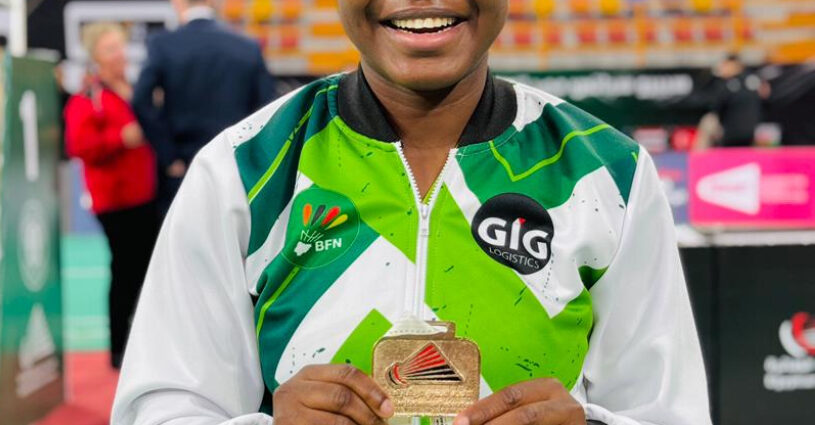 Eniola Bolaji Strikes Back-to-Back Gold for Nigeria at Egypt Para-Badminton International Championship