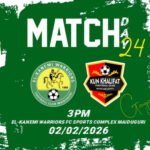 El-Kanemi Warriors FC Seek Redemption as Kun Khalifa FC Visit Maiduguri