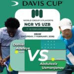Nigeria Set for Epic Weekend, as Lagos Hosts Davis Cup World Group II Playoffs