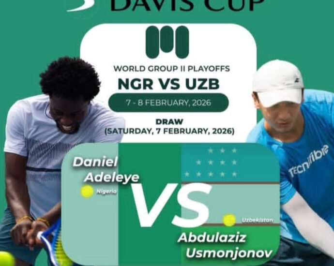 Nigeria Set for Epic Weekend, as Lagos Hosts Davis Cup World Group II Playoffs